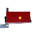 Miniatyrbillede 1 af 5: Bordtennis rebound board, 66cm x 33cm størrelse, justerbar vinkel, holdbar gummioverflade, værktøjsfri montering