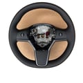 Miniatyrbillede 1 af 5: Ratt, PU-læder, Kompatibel med Tesla Model 3, Kompatibel med Tesla Model Y, Farve: Sort, OEM Dele Nummer: 1490214-00-B