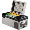 Miniatyrbillede 1 af 5: Bærbar Køleskab, 20L Kapacitet, -20℃ til 20℃ Køleområde, 12V/24V DC - 110V-240V AC Spænding, 45 Watt Effekt, Kompakte Dimensioner