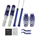 Miniatyrbillede 1 af 5: Coilover Kit, Foran Coilover Længde 370mm-540mm, Bageste Coilover Længde 410mm-650mm, Fjedersats Foran 8 kg/mm, Fjedersats Bag 6 kg/mm