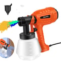 Miniatyrbillede 1 af 5: Elektrisk Malersprøjte, 500 Watt, 1000ml Beholderkapacitet, Flow Rate 800 ML/min, Dyse Diameter 2.5mm, 32000 RPM