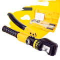 Miniatyrbillede 1 af 5: Hydraulisk Crimpværktøj, Crimpområde 4-70 mm², Crimpkraft 6 Tons, Slaglængde 12 mm, Dimensioner 305 x 100 x 55 mm, Vægt 2,8 kg
