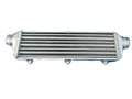 Miniatyrbillede 1 af 5: Intercooler, Kerne Størrelse 450x140x50 mm, Samlet Længde 580 mm, Indløbsdiameter 55 mm, Udløbsdiameter 55 mm, Designet til Delta Fin Design