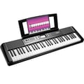 Miniatyrbild 1 av 5: Elektriskt Piano Tangentbord, 61 Tangenter, Semi-Viktad Åtgärd, USB MIDI Anslutning, Två Stereo Högtalare, Kompakt Storlek