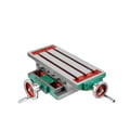 Miniatyrbillede 1 af 5: Fræsemaskinens arbejdsbord, støbejern, 57,5 cm x 33,5 cm, X-aksens bevægelse 230 mm, Y-aksens bevægelse 110 mm, bruttovægt 28,7 kg
