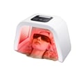 Miniatyrbillede 1 af 5: LED Lysterapi Ansigtsmaske, Flere Bølgelængder, Varmeafledningsfunktion,HVID