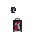 Miniatyrbillede 1 af 5: Manuel hydraulisk varmepressemaskine, 600 watt, dobbelt-sidet opvarmning, 6 x 12 cm pladestørrelse, berøringsskærmskontrol, 5 tons tryk