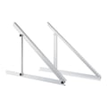 Miniatyrbillede 1 af 5: Solpanelmonteringsbeslag, holdbart aluminiumlegering, 28 tommer, understøtter op til 150 lbs, justerbar vinkel, foldbart design