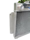 Miniatyrbillede 1 af 5: Radiator, Aluminium Material, Kerne Størrelse 400 mm x 345 mm, Samlet Størrelse 480 mm x 490 mm, Indgang/Udgange 32 mm
