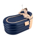 Miniatyrbillede 1 af 5: Oppustelig Badekar, PVC Materiale, 100 kg Kapacitet, 30 W Pumpeffekt, Firkantet Form, Oppustes på 1 Minut