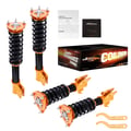 Pikkukuva 1 / 5: Coiloverit, Säädettävä Korkeus 1"-3", Iskunvaimennus 24 Tasoa, Jousikovaus Etu 9 kg/mm, Jousikovaus Taka 7 kg/mm, Iskunvaimennustyyppi Kaksiputkinen