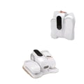 Miniatyrbillede 1 af 5: Elektrisk elliptisk træner, 12 modstandsniveauer, LCD-skærm, fjernbetjening, kompakt design, 30 lbs vægt