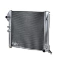 Miniatyrbillede 1 af 5: Radiator, Aluminium, Kerne Størrelse 368mm x 368mm x 40mm, Samlet Størrelse 511mm x 411mm x 115mm, Indløbsdiameter 30mm, Udløbsdiameter 30mm