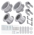 Miniatyrbillede 1 af 5: Lift Leveling Kit, 3" Front, 3" Bag, Kompatibel med Jeep Wrangler JK 2007-2018, Kulstofstål, Nem installation