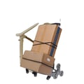 Miniatyrbillede 1 af 5: Trappeklatrer, Aluminiumkonstruktion, Bundplade 28 x 39 cm, Højde niveauer 67-106 cm, Foldet bredde 17 cm, Indkøbspose størrelse 32 x 22 x 50 cm