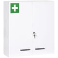 Miniatyrbillede 1 af 5: Medicinsk Skab, Låsemekanisme, Tre-Niveau Design,HVID