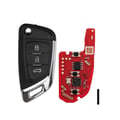 Miniatyrbillede 1 af 5: Universal Fjernbetjening, 3-Knap Konfiguration, Holdbar Konstruktion,5PCS
