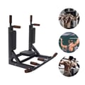 Miniatyrbild 1 av 5: Pull Up Bar, Väggmonterad, Dip Station,svart