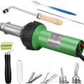 Miniatyrbillede 1 af 5: Varmluftpistol, Justerbar Temperatur, Sikker Design,EU STIK 220V