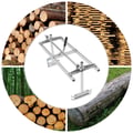 Miniatyrbillede 1 af 5: Kædesavsmølle, Aluminiumskonstruktion, Kompatibel med 14-36 tommer kædebarrer, Justerbar tykkelse 1/2-12 tommer, Maksimal bredde 31,5 tommer