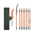 Miniatyrbillede 1 af 5: Manuel stangsav, justerbar højde 7,3-27 ft, carbonstålblad, glasfiberstang, letvægts 11 lbs, bladtykkelse 0,05"