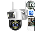 Miniatyrbild 1 av 5: Säkerhetskamera, Automatisk spårning, Nattseende,12MP WIFI Ingen kort