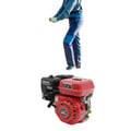 Miniatyrbillede 1 af 5: Bærbar Generator, 4000W Strømudgang, 4-takts Motor, Brændstoftank Kapacitet 3.6L, Dimensioner 36.2*31.3*33 cm, Motorvolumen 212cc