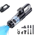 Miniatyrbillede 1 af 5: Håndholdt trådløs støvsuger, sugeeffekt 18000Pa, USB-opladning, batterikapacitet 6000mAh, opladningstid 4,5 timer, støvbeholder volumen 0,3-0,4L