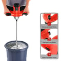 Miniatyrbillede 1 af 5: Bærbar Betonblander, 1500W Effekt, 220V Spænding, Dimensioner 88,5*29*19,5 cm, Paddle Diameter 12 cm, Nettovægt 4,8 kg