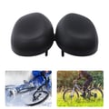 Miniatyrbillede 1 af 5: Cykelsæde, PU-overflade, ergonomisk design, stødabsorption, universel kompatibilitet, noseløst design