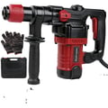 Miniatyrbillede 1 af 5: Nedbrydningshammer, 1300 Watt, 6 Joules slagenergi, 0-920 RPM hastighed, SDS-Plus kompatibilitet, anti-vibrationshåndtag