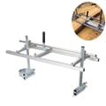 Miniatyrbillede 1 af 5: Kædesavsmølle, 36 tommer skinne længde, Kompatibel med 14-36 tommer kædesave, Planketykkelse op til 30 cm, Holdbar aluminium- og stål konstruktion