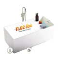 Miniatyrbillede 1 af 5: Foldbar Badekar Dæksel, PVC Materiale, 170x75 cm Dimensioner, Understøtter 5 kg Belastning, Temperaturbestandig op til 80 ℃, Nettovægt 4.2 kg