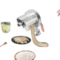 Pikkukuva 1 / 5: Pastakone, alumiiniseosrakenne, ergonominen kahva, manuaalinen käyttö, tärinäprosessi, pöydän paksuuden mitat
