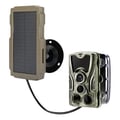 Miniatyrbillede 1 af 5: Jagtkamera Solpanel, 3000mAh Batteri, 11,8 x 5,4 x 0,8 tommer, Høj-effektiv solpanel, Rotationsmonteringsbeslag