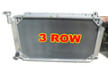 Miniatyrbillede 1 af 5: Aluminiumkøler, kerne størrelse 448mm x 739mm x 56mm, indløbs/udløbs størrelse 40mm, vægt 9.8 kg, kompatibilitet Nissan Patrol GQ Y60