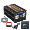 Miniatyrbillede 1 af 5: EDECOA UPS Inverter, 3500W Udgange, Ren Sinusbølge,220-240V, TYSKLAND, 12V