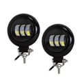 Pikkukuva 2 / 2: LED-projektoripäävalo, tulvavalokeila, säänkestävä,Pyöreä Musta
