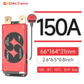 Miniatyrbillede 2 af 2: Batteristyringssystem, Overopladningsbeskyttelse, Smarte Kommunikationsmuligheder,BMS 150A RS485CAN, LiFePo4 4S 12V BT