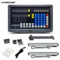 Miniatyrbillede 2 af 2: 2 Akse DRO Kit, Høj Præcision Display, Kompatibel med Forskellige Maskiner,0.005mm komplet sæt