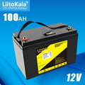 Pikkukuva 2 / 2: LiFePO4 syväsykliparisto, 12V, 100Ah-150Ah kapasiteetti, 12.8V100Ah (LCD)