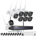 Miniatyrbillede 2 af 2: WiFi Videoovervågningssystem, 3MP Kameraer, 5MP Optagelsesopløsning,Ingen, 8PCS Kameraer