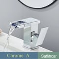 Miniatyrbild 2 av 2: Tvättställsblandare, Modern Design, Enkel Installation, Krom S