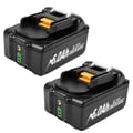 Pikkukuva 2 / 2: Ladattava akku, 6000 mAh kapasiteetti, yhteensopiva eri mallien kanssa, 18V-e, 2 kpl 6000 mAh