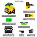 Miniatyrbild 2 av 2: Rotary Laser Level, Hållbar Aluminiumkonstruktion, Bred Mätområde,Grön Stråle 1