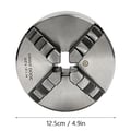 Miniatyrbillede 2 af 2: Drejebænk Chuck, 3-Kæbe og 4-Kæbe Muligheder, Præcisions Selvcentrerende Design,4 Kæbe-125mm
