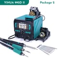 Pikkukuva 2 / 2: Kuumailmapuhallin Uudelleentyöstöasema, Kaksoiskäyttö, Säädettävä Lämpötila,220V-240EU, set2