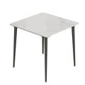 Miniatyrbild 2 av 2: Matbord, Modern Minimalistisk Design, Hållbara Material,Glansig Vit