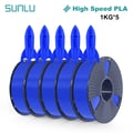Miniatyrbillede 2 af 2: 3D-printer filament, høj hastighed, fugtfri,HSPLA Blå