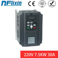 Pikkukuva 2 / 2: Taajuusmuuttaja, 220V tulo, kolmivaiheiset lähdöt, 1-vaihe 220V, 3-vaihe 220V, 220V 7.5KW